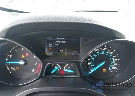 2013 Ford Escape Titanium из США, поврежденный, VIN 1FMCU9J97DUB12033